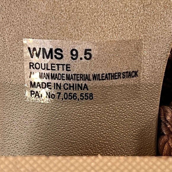 DV Dolce Vita Roulette Block Heel Slide Sandal, Color Toffee, Size 9.5 - Picture 6 of 6